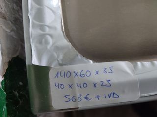 FREGADERO DOBLE CON PUERTAS ACERO INOX 1'4M