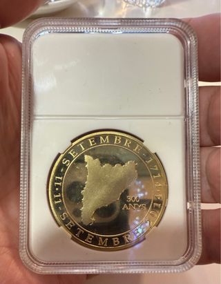 MONEDA MEDALLA CATALUNYA 2014.
