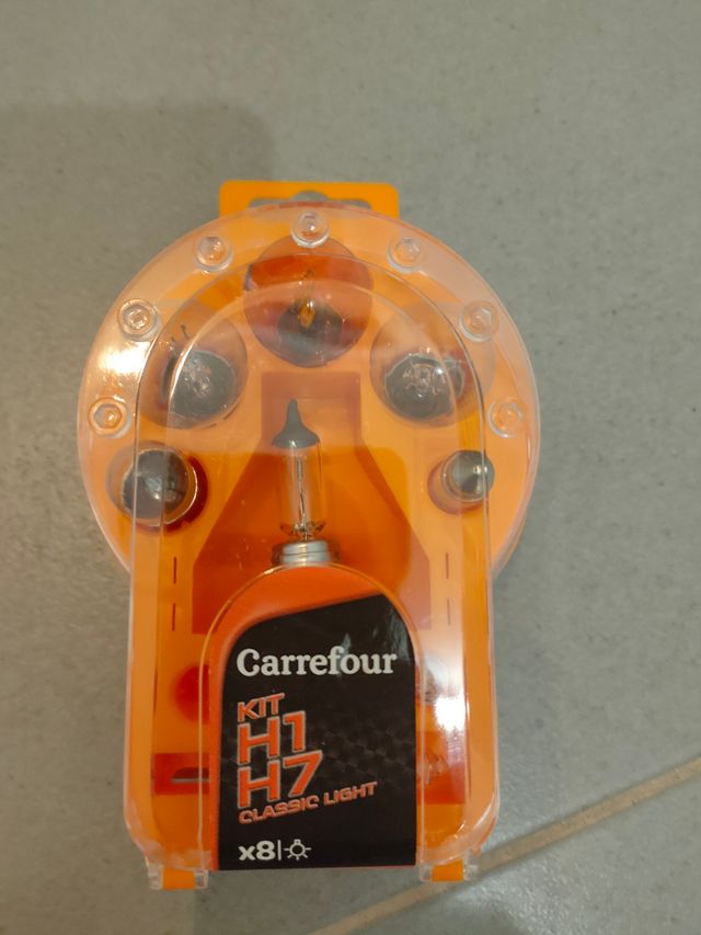 Bombillas carrefour H7,H1.