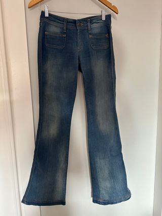 Pantalon vaquero mujer Mango