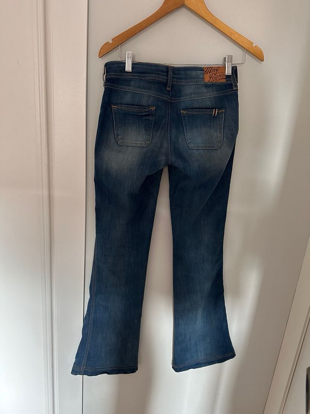 Pantalon vaquero mujer Mango