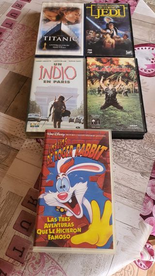 Lote de películas Vhs