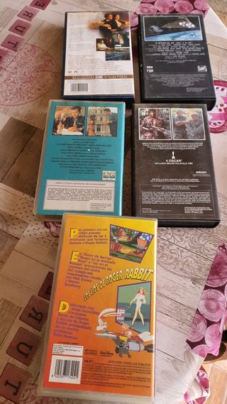 Lote de películas Vhs