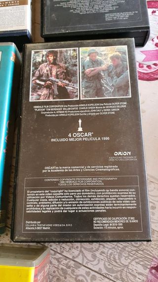Lote de películas Vhs