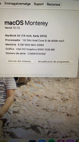 MacBook Air 13inch precio negociable