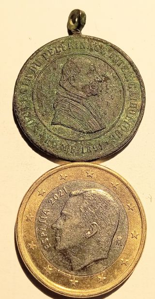 Medalla religiosa escucho ofertas....