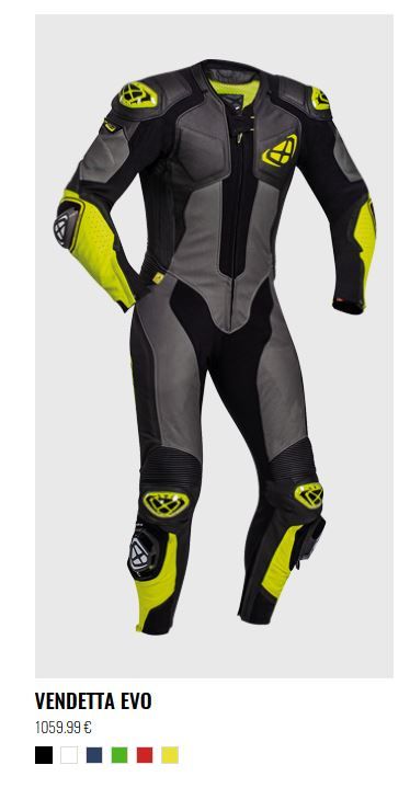 Mono 1 pieza Ixon Vendetta Evo talla M FLUOR