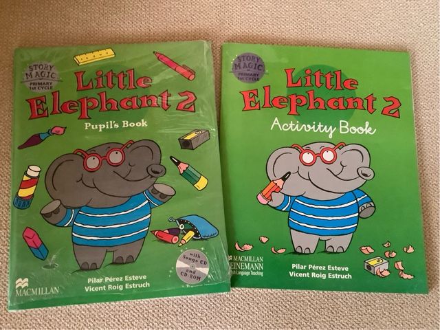 INGLÉS 2ºPRIMARIA LITTLE ELEPHANT 2 LOTE 2 LIBROS