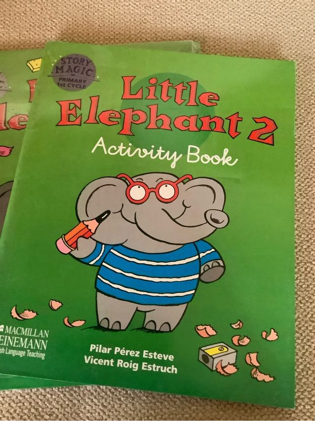 INGLÉS 2ºPRIMARIA LITTLE ELEPHANT 2 LOTE 2 LIBROS