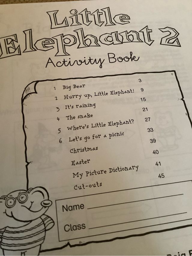 INGLÉS 2ºPRIMARIA LITTLE ELEPHANT 2 LOTE 2 LIBROS