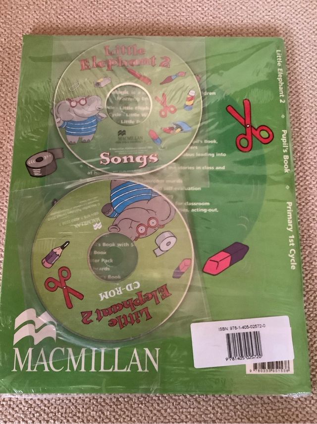 INGLÉS 2ºPRIMARIA LITTLE ELEPHANT 2 LOTE 2 LIBROS