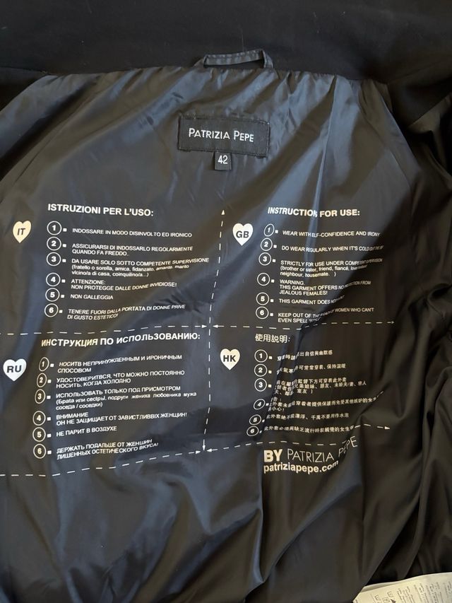 Piumino Patrizia Pepe