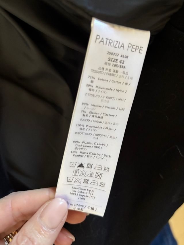 Piumino Patrizia Pepe