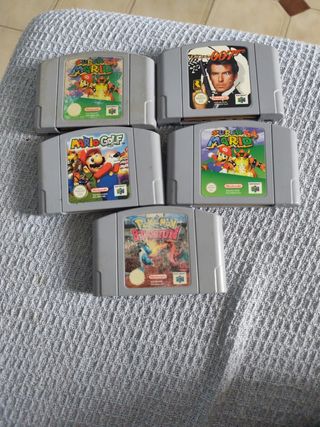 Lote Juegos Nintendo 64