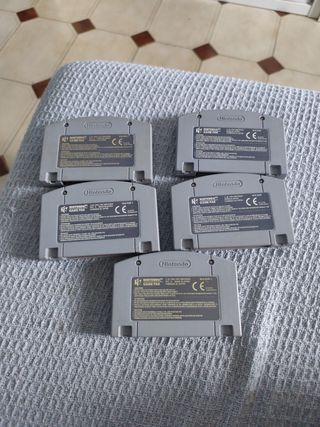Lote Juegos Nintendo 64