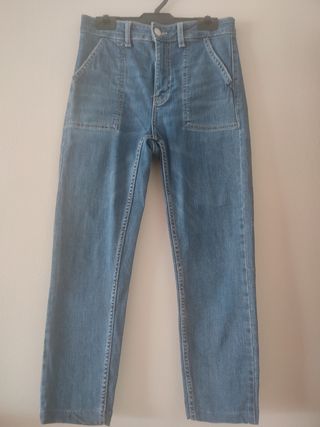 Pantalón tejano de mujer