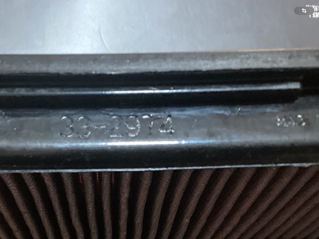 Filtro KN aire coche 