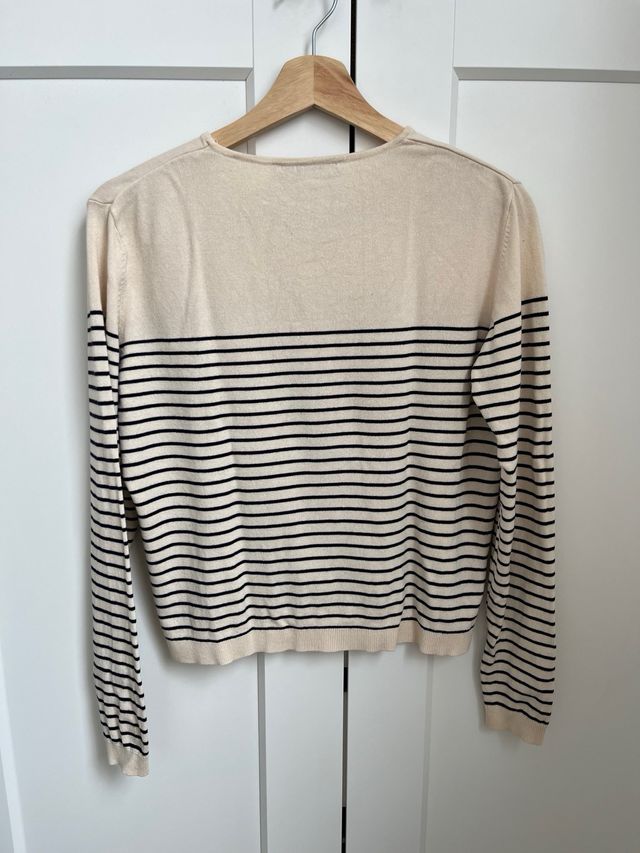 Jersey punto rayas ZARA