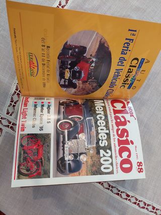 10 revistas motor clasico encuadernadas