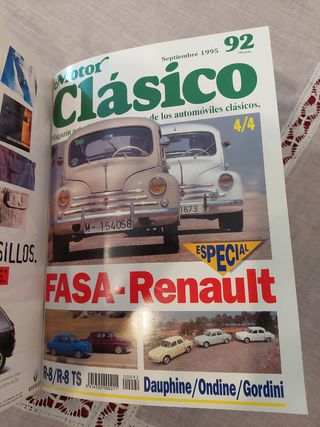 10 revistas motor clasico encuadernadas