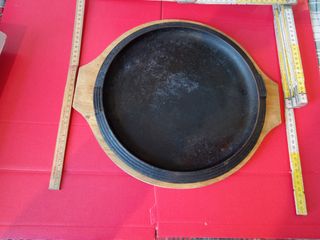 Set 4 piatti con base per carni