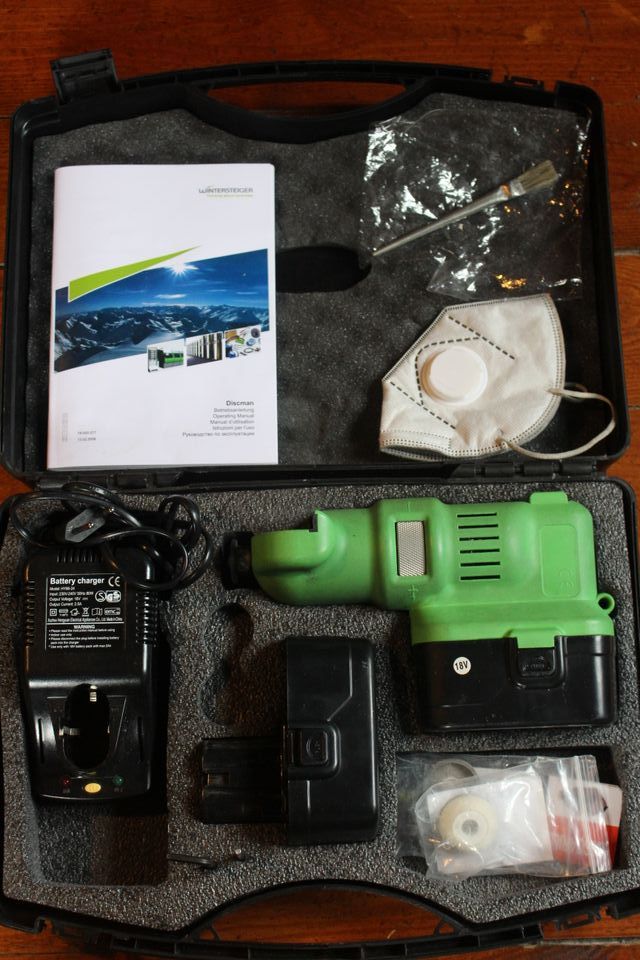 Wintersteiger Discman, maquina para hacer cantos, 