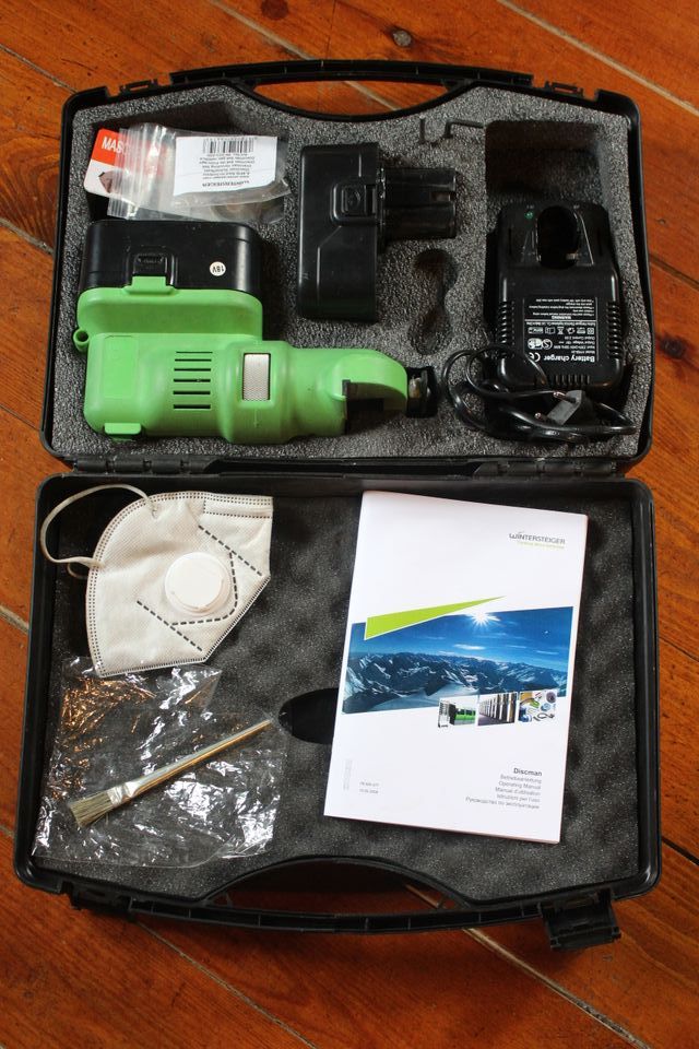 Wintersteiger Discman, maquina para hacer cantos, 