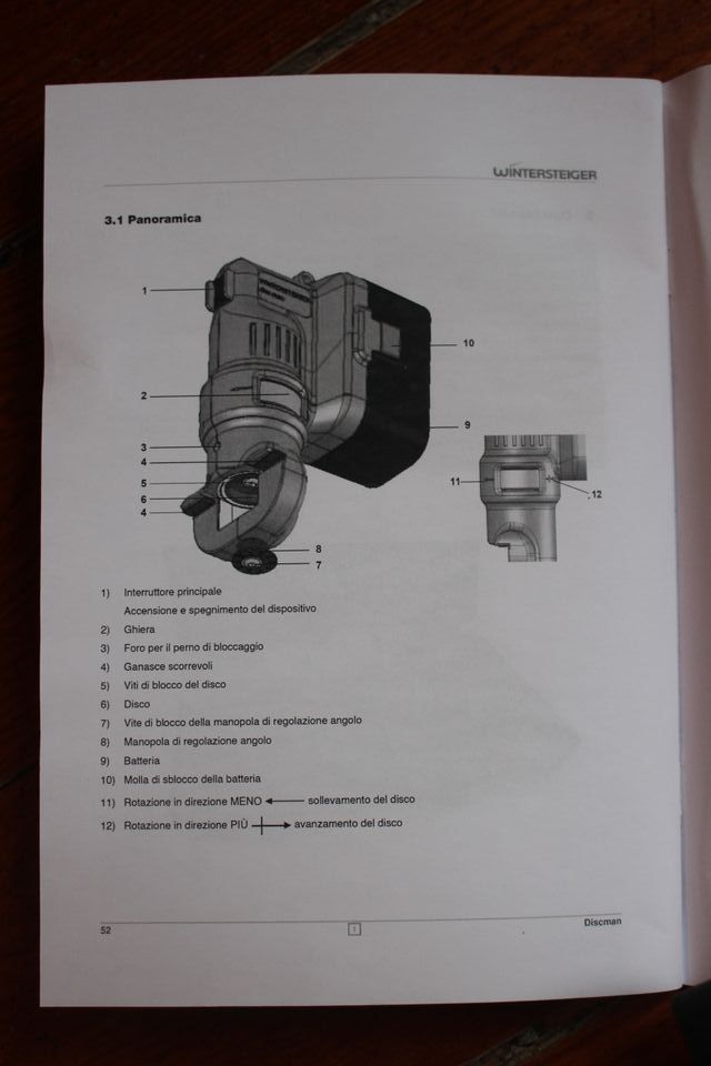 Wintersteiger Discman, maquina para hacer cantos, 