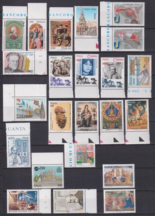 ITALIA 1997 ANNATA COMPLETA NUOVI MNH