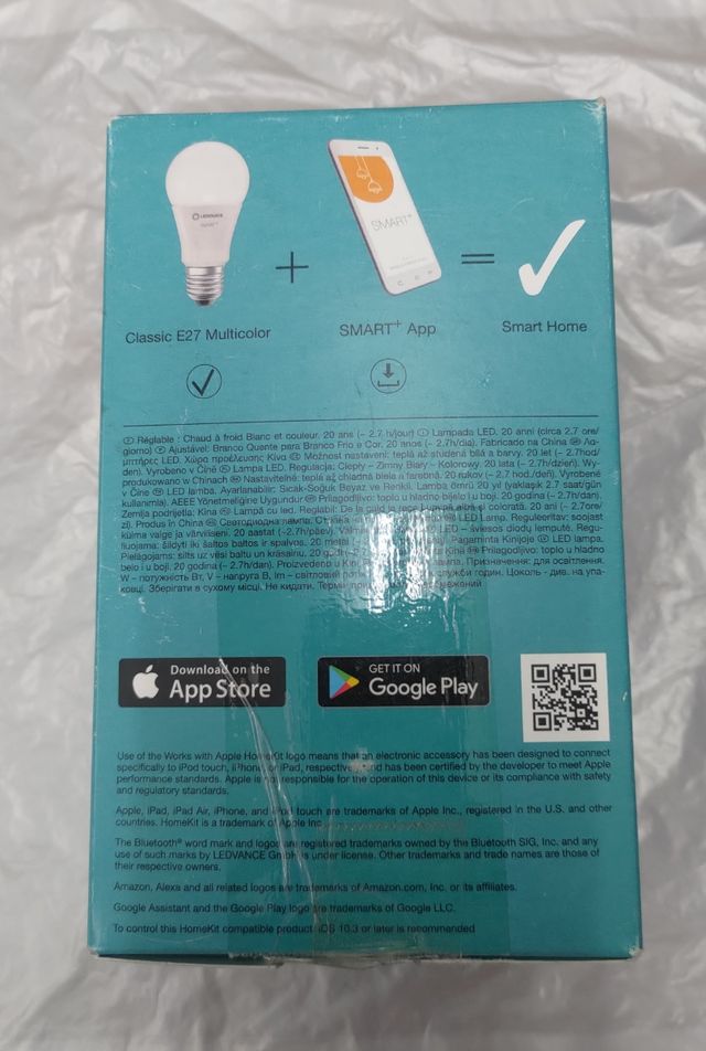 🟢 Bombilla Smart LED Bluetooth 2000-6500K