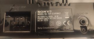 SONY ICF-C1ipmk2 Radio despertador -DREAM MACHINE.