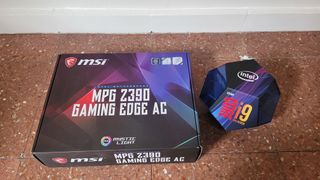 Pack placa base MSI y procesador Intel Core i9