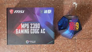 Pack placa base MSI y procesador Intel Core i9