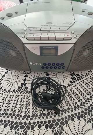 CD-RADIO CASSETTE CFD Sony