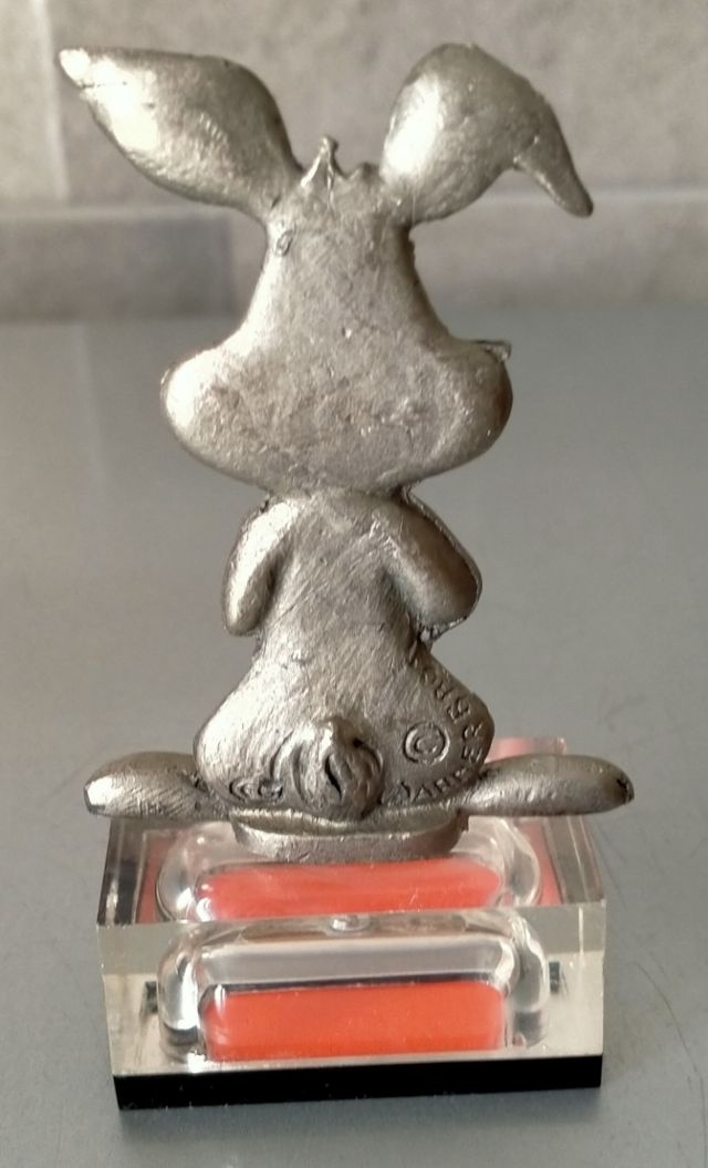 Statuetta vintage BUGS BUNNY peltro