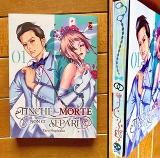 Manga Finchè morte non ci separi con Sprayed Edges