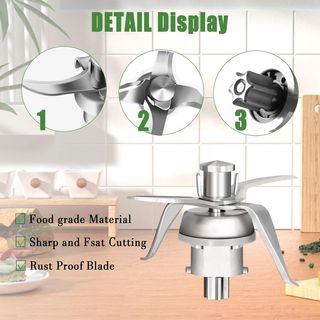 R065 TM21 thermomix-Vorwerk cuchilla de aluminio