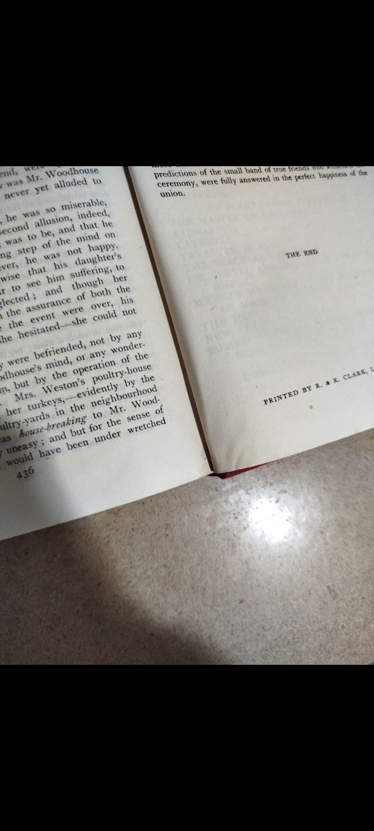 Libro Emma, en inglés, de Jane Austen