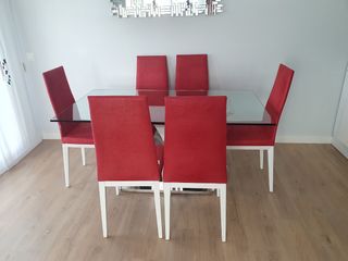 6 SILLAS DE COMEDOR