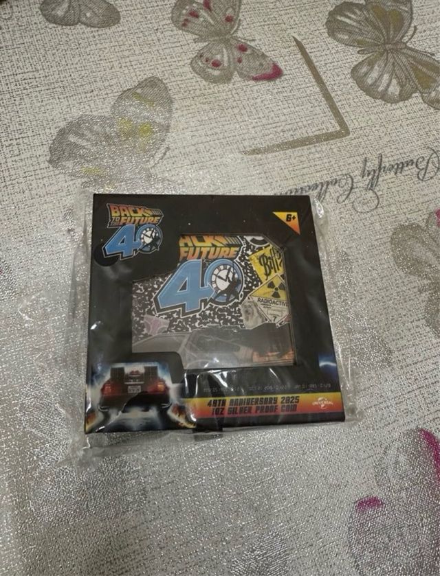 Moneda Regreso al Futuro 40 Aniversario