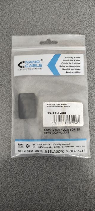 Alargador de Cable HDMI de 4 m y un adatodor