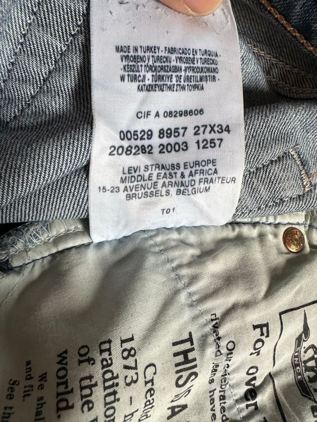 Pantalon vaquero mujer LEVIS