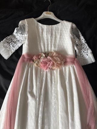 vestido de comunion niña