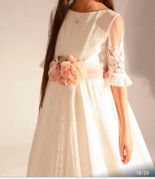 Vestido de comunion niña.