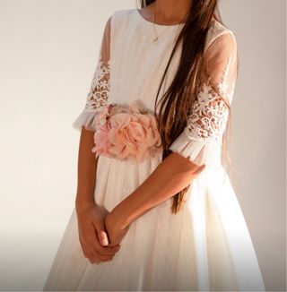 Vestido de comunion niña.