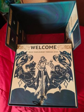 Kinfire Chronicles Night's Fall boardgame