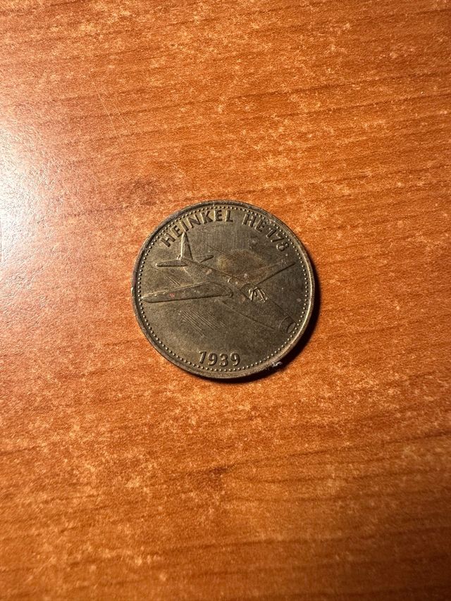 Gettone shell heinkel 1939