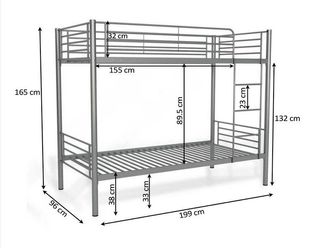LITERA DOBLE CAMA 90CM OFERTA!!
