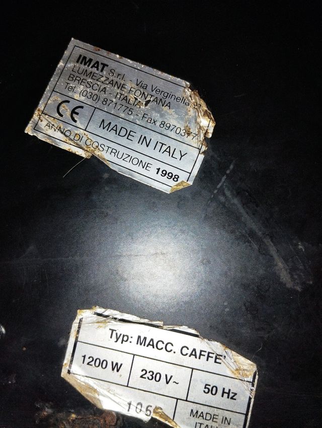 CAFETERA BARISTA PROFESIONAL IBERITAL EXPRESS 98'