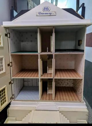 Jardín Casas De MuÃ±ecas De Madera Antiguas Casitas De Madera